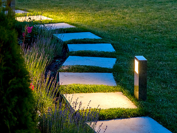 Progettazione illuminazione giardini